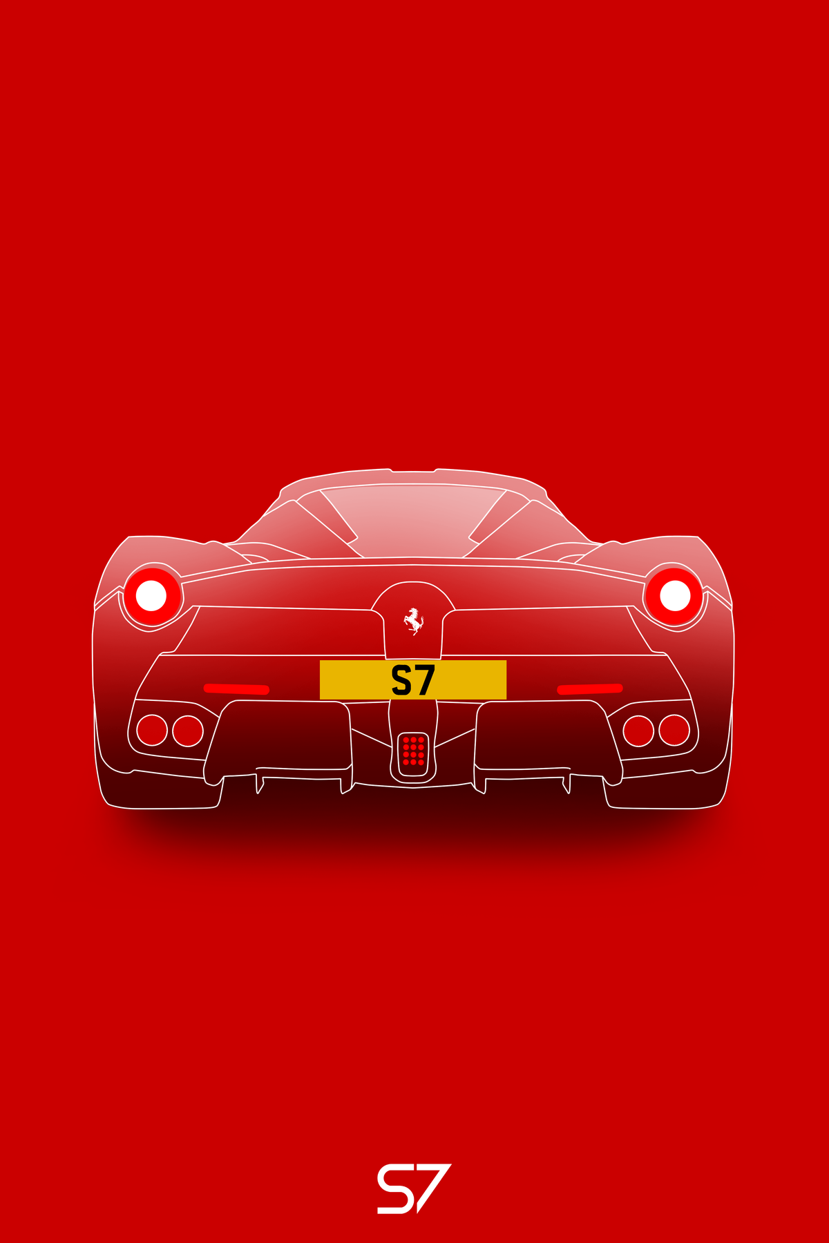 Custom Car Poster