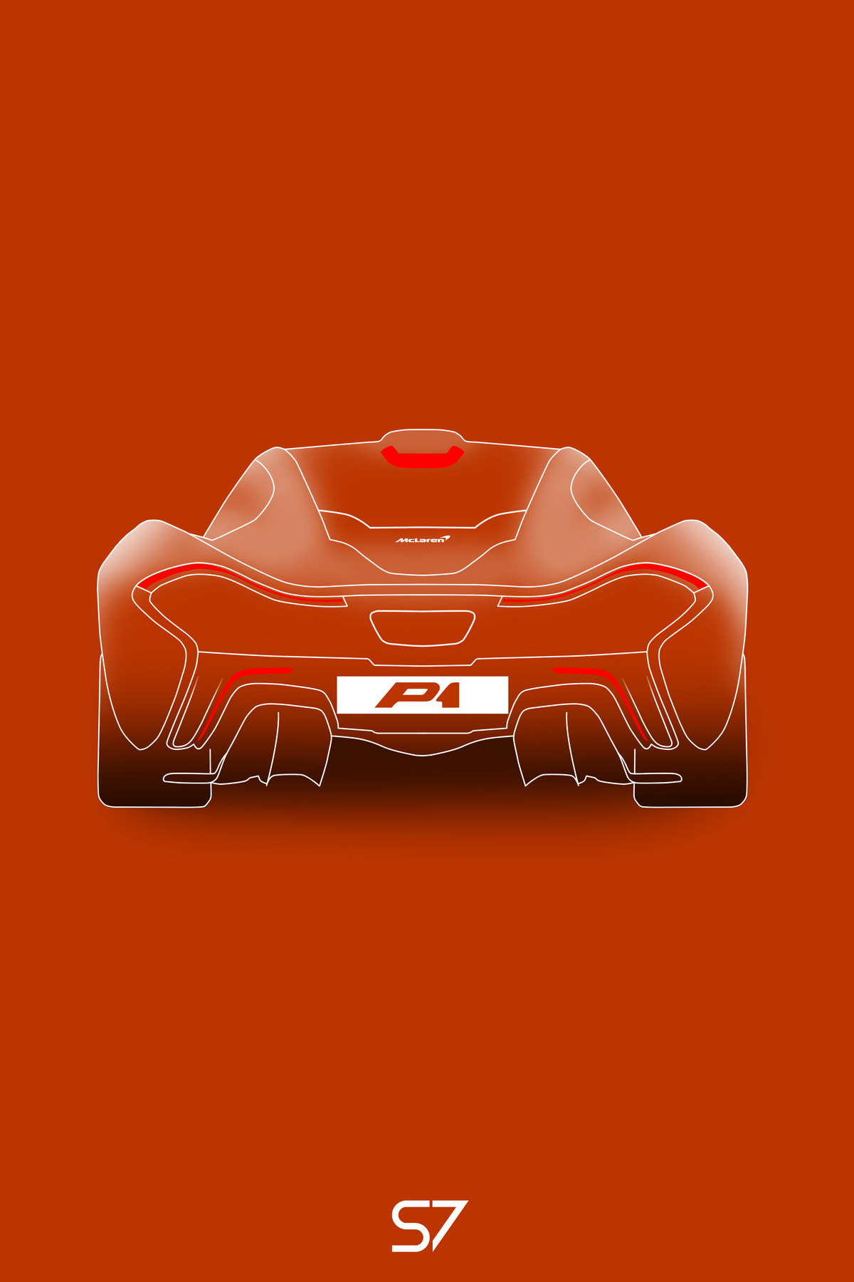 Mclaren P1 Poster