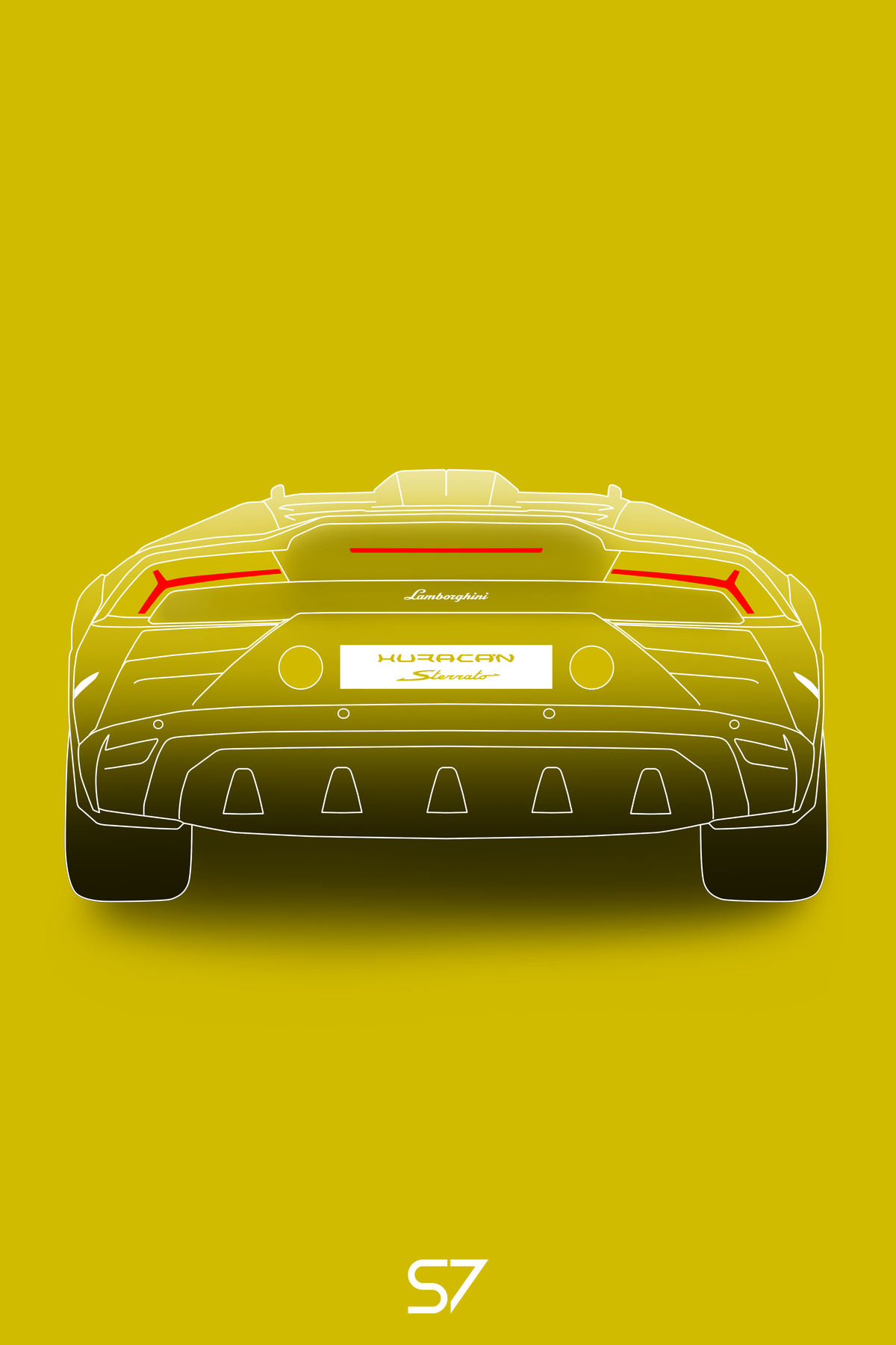 Lamborghini Huracan Sterrato Poster