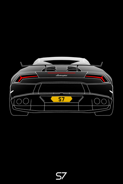 Custom Car Poster
