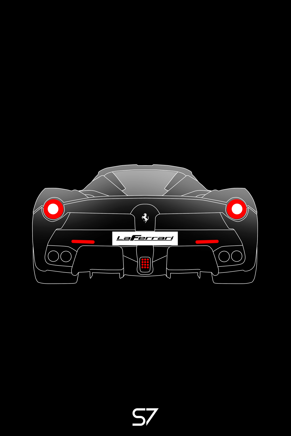 Ferrari LaFerrari Poster
