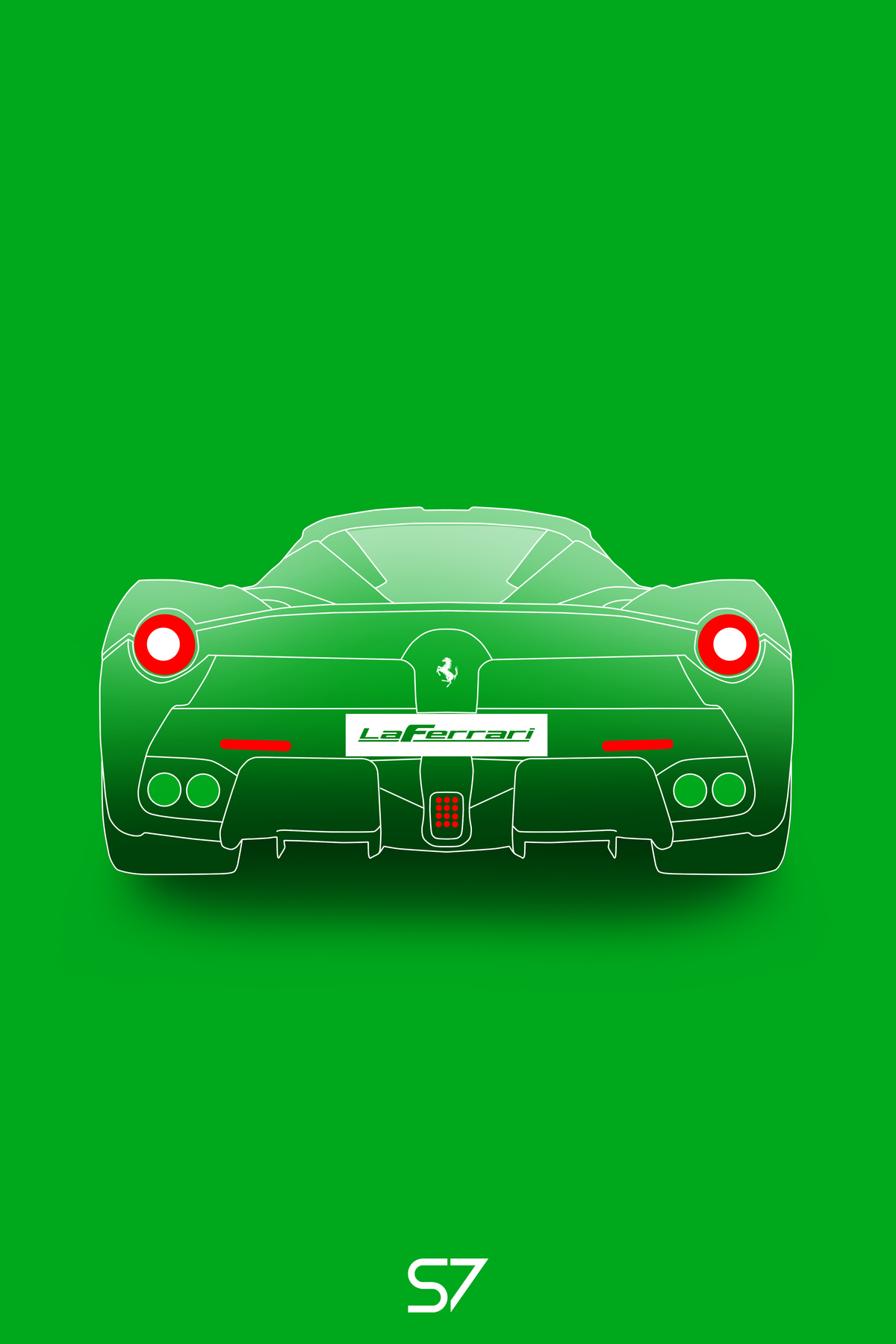 Ferrari LaFerrari Poster