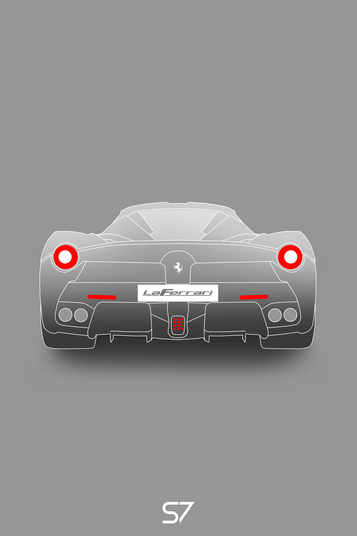 Ferrari LaFerrari Poster