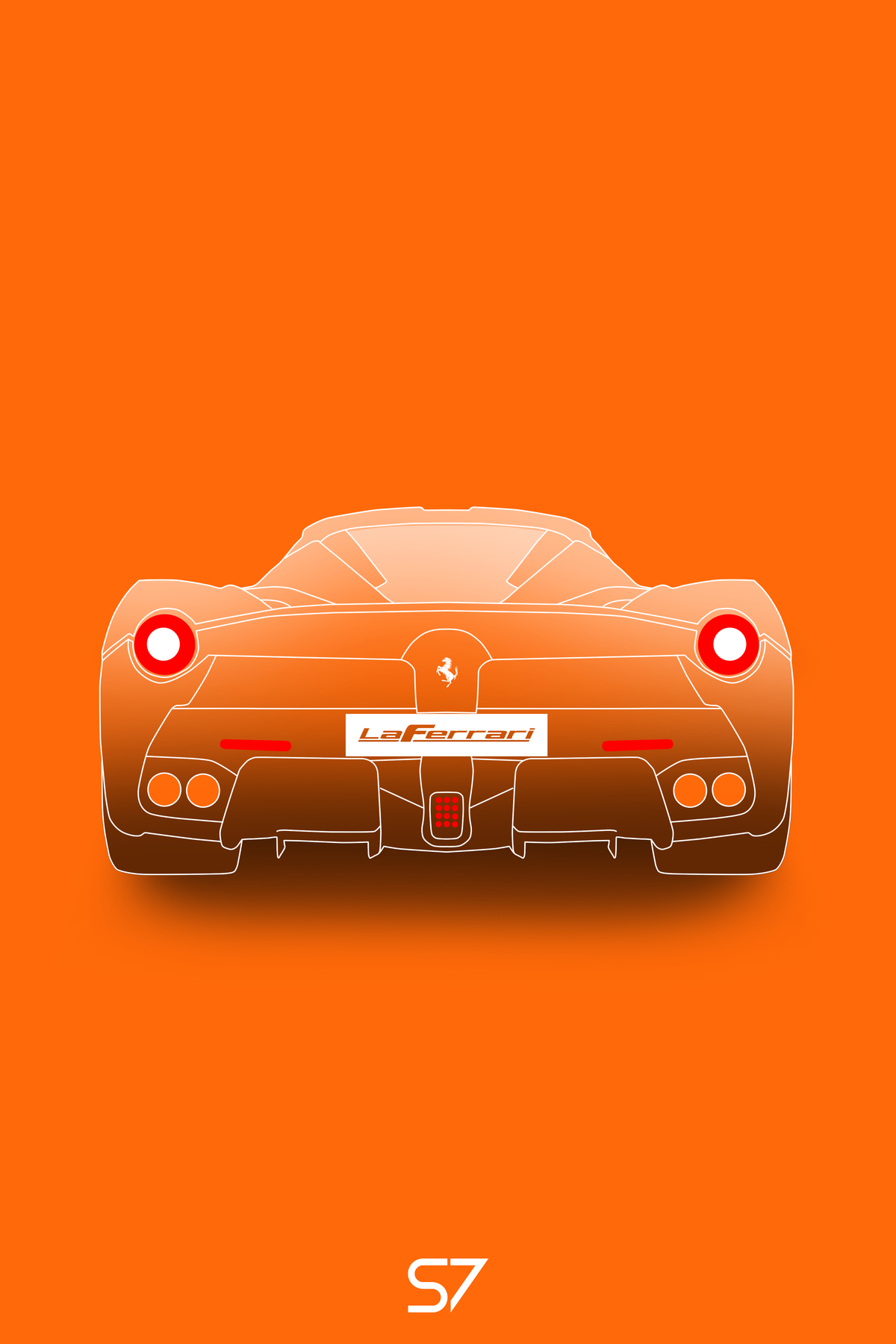 Ferrari LaFerrari Poster