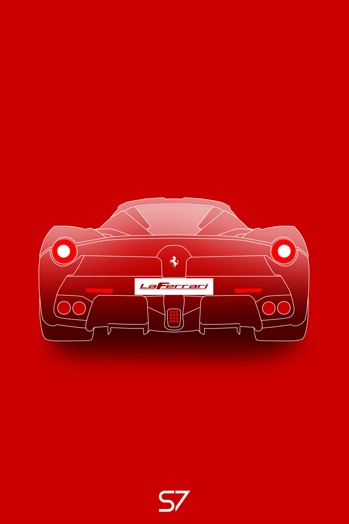 Ferrari LaFerrari Poster