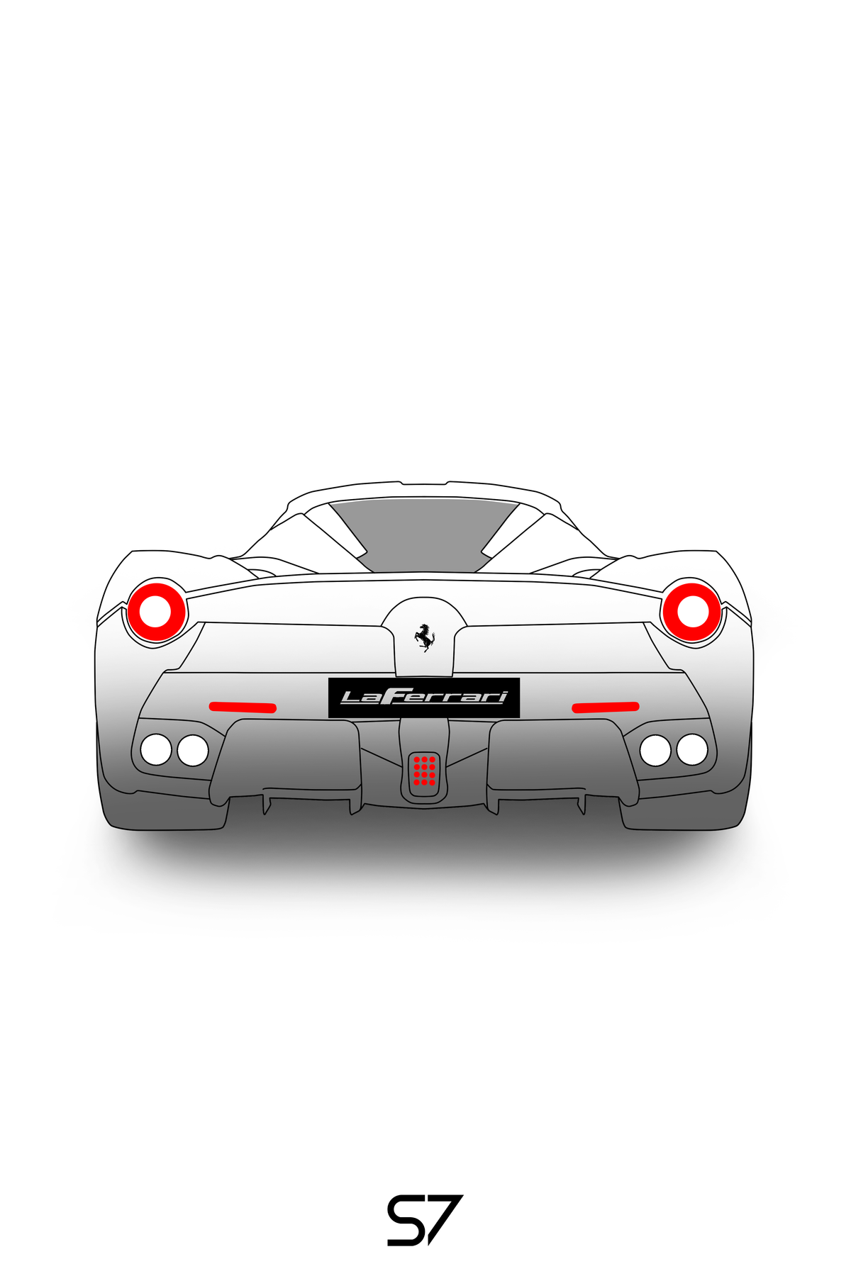 Ferrari LaFerrari Poster