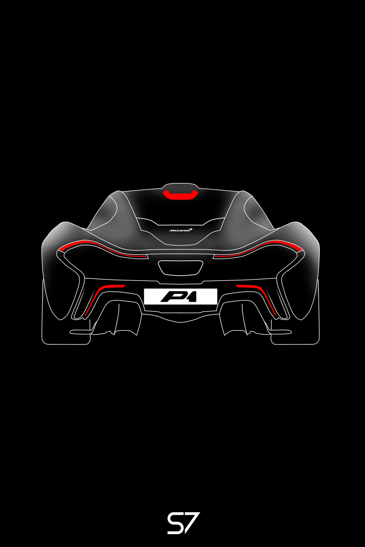 Mclaren P1 Poster