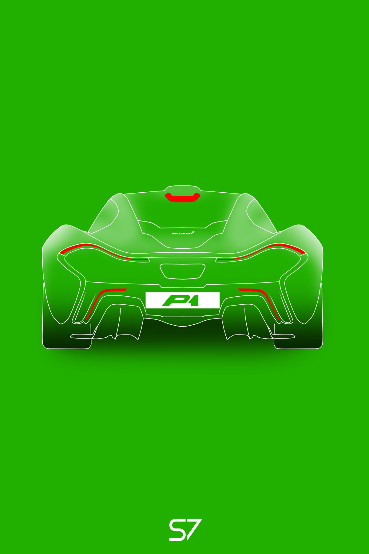 Mclaren P1 Poster