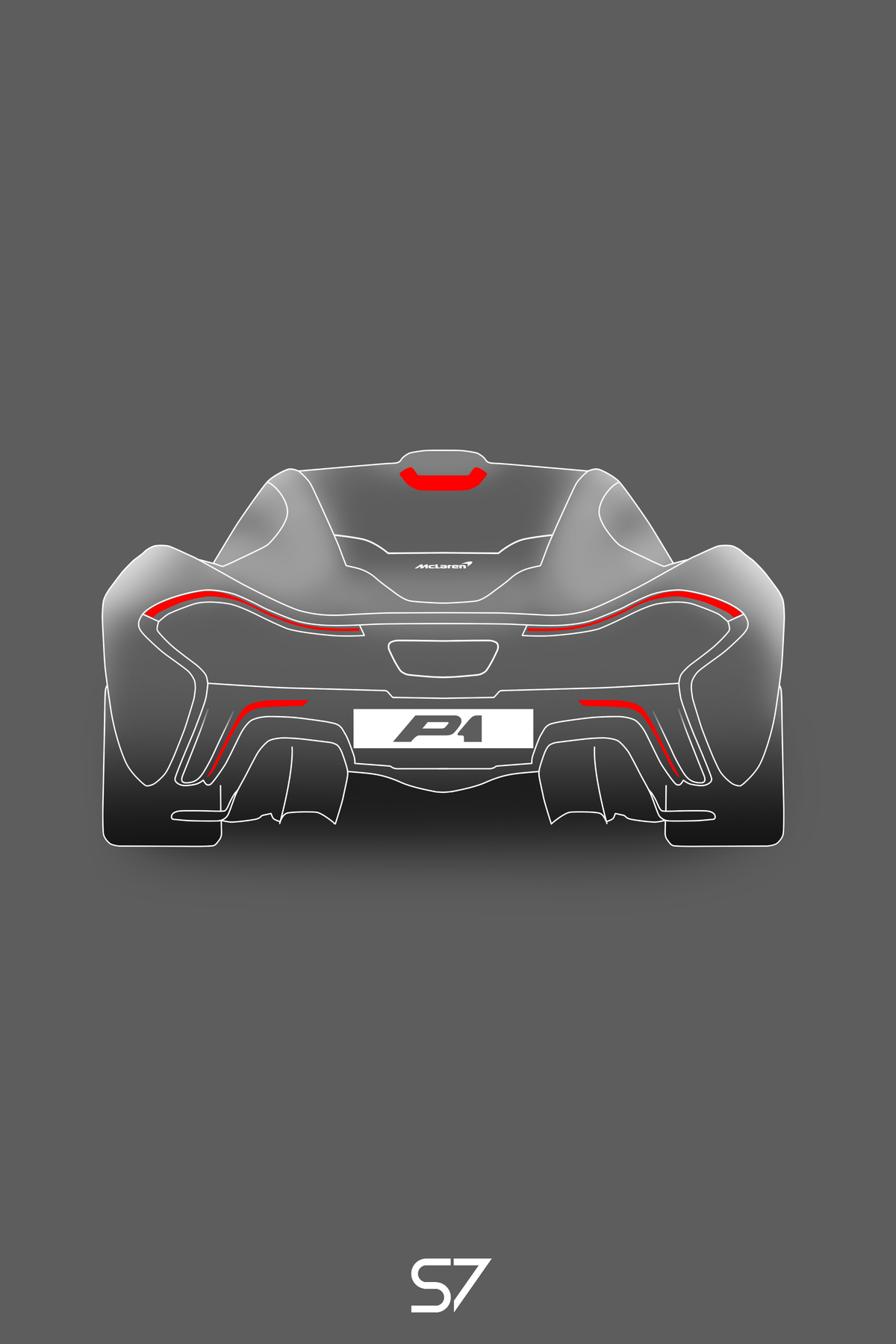 Mclaren P1 Poster