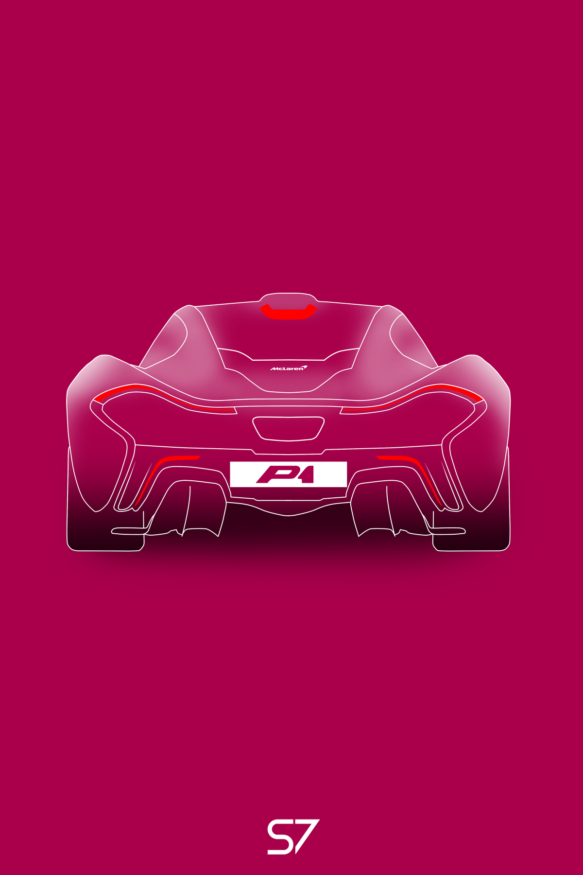 Mclaren P1 Poster