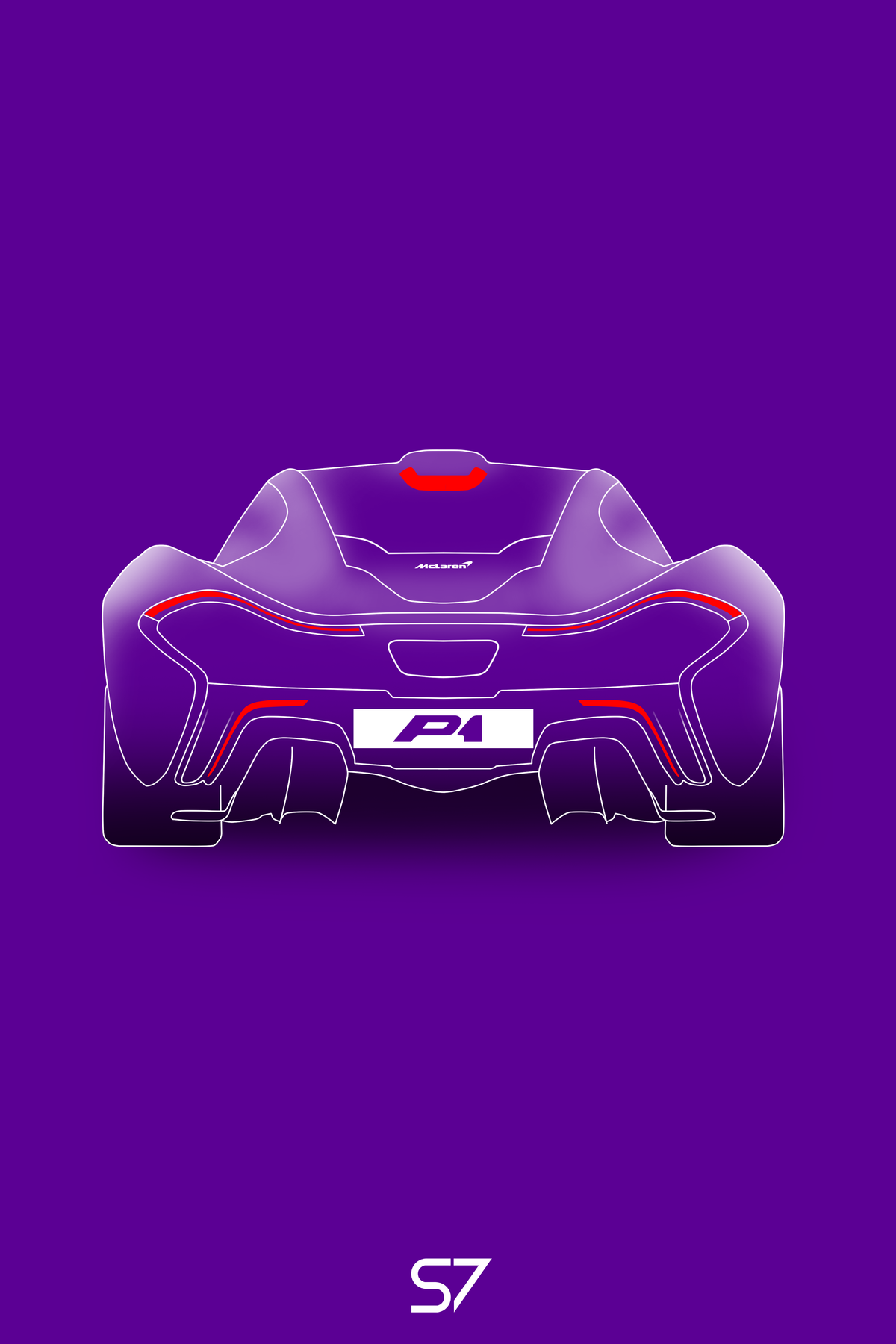 Mclaren P1 Poster