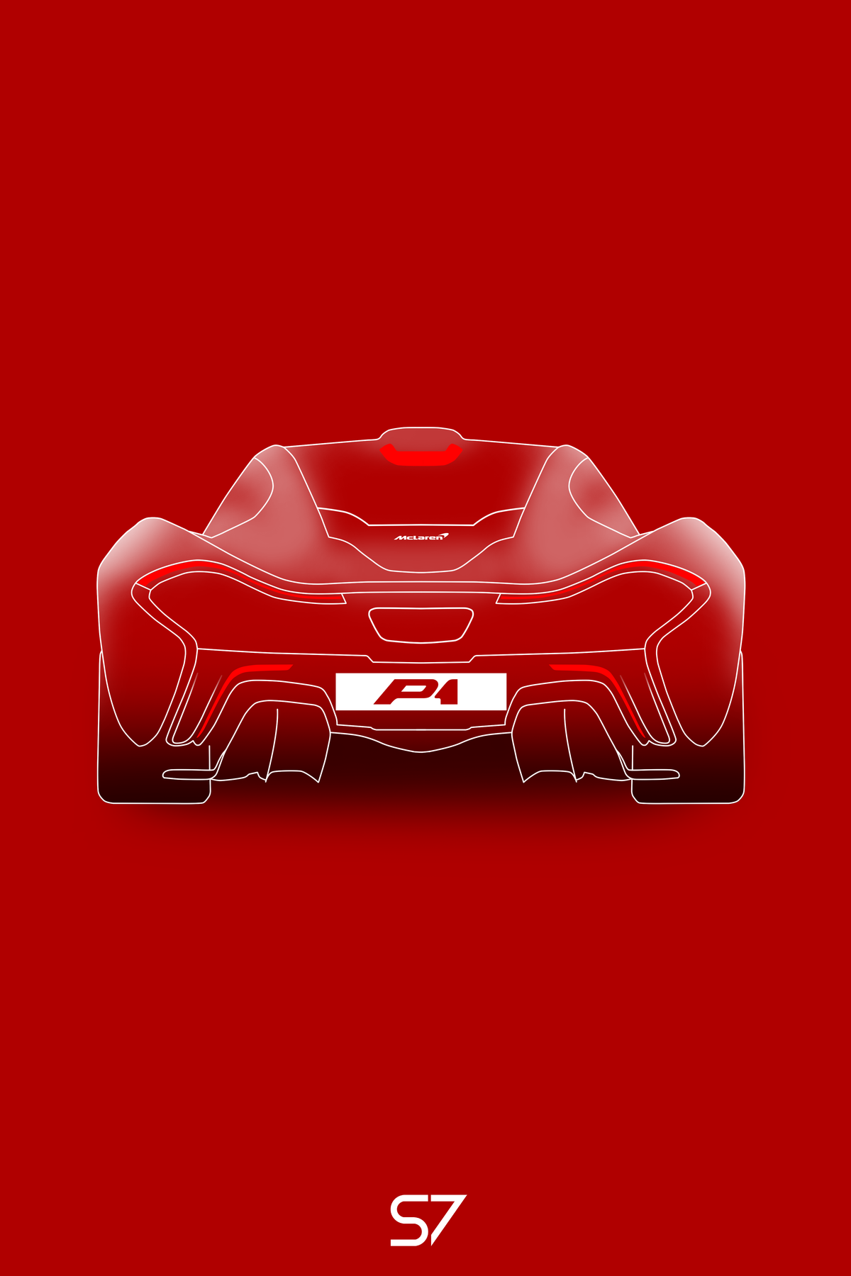 Mclaren P1 Poster