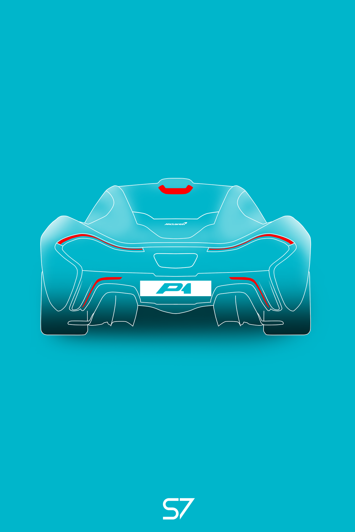 Mclaren P1 Poster