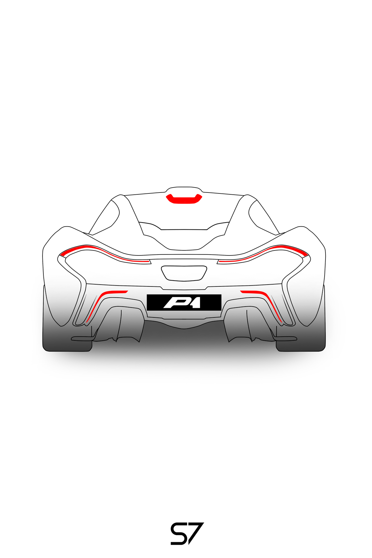 Mclaren P1 Poster