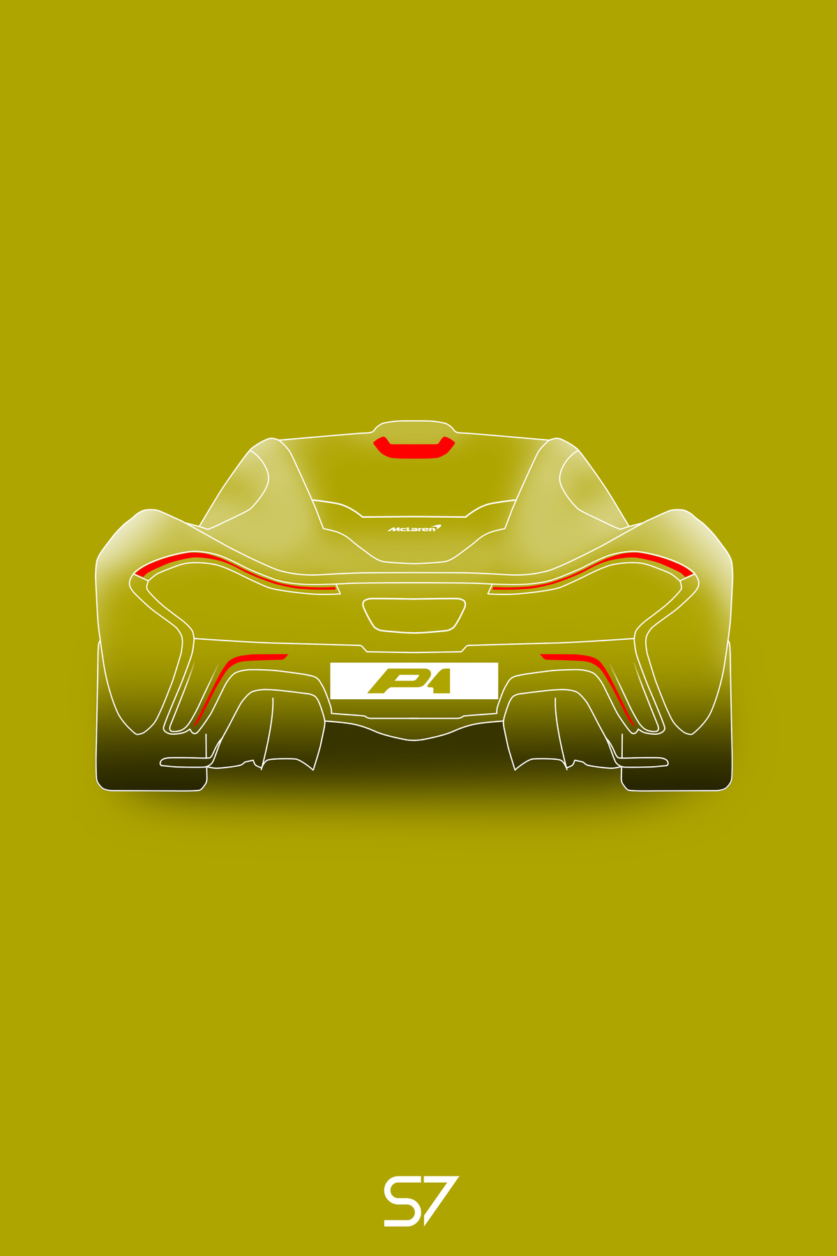 Mclaren P1 Poster