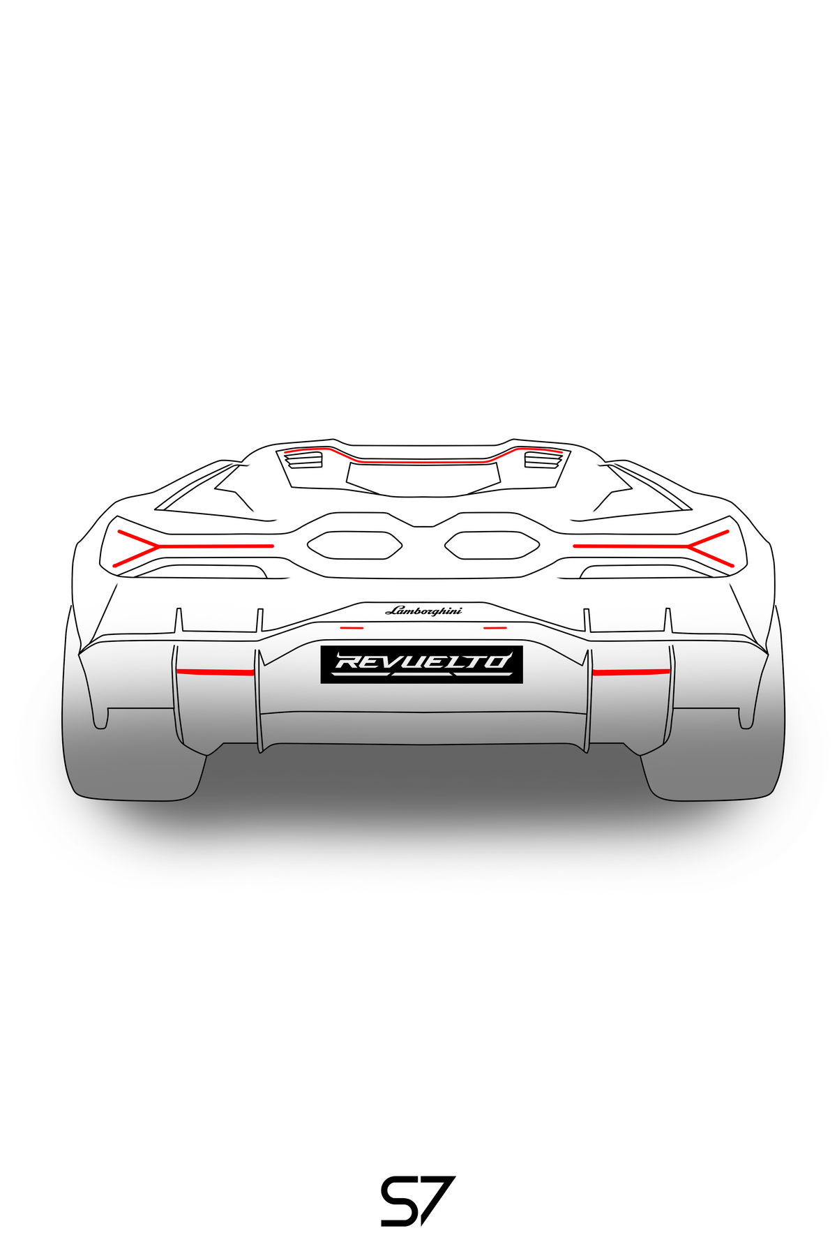 Lamborghini Revuelto Poster