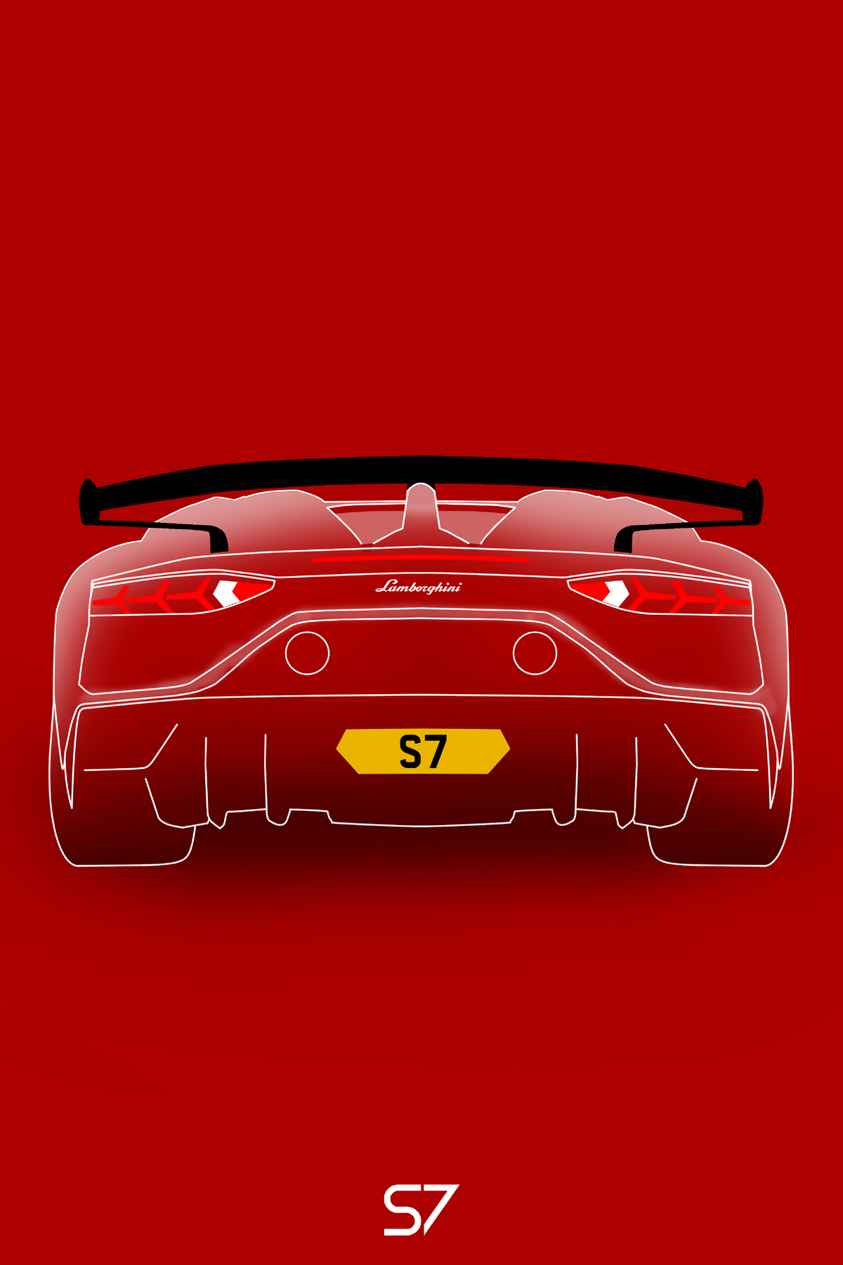Custom Car Poster