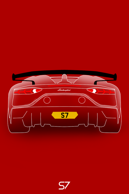 Custom Car Poster
