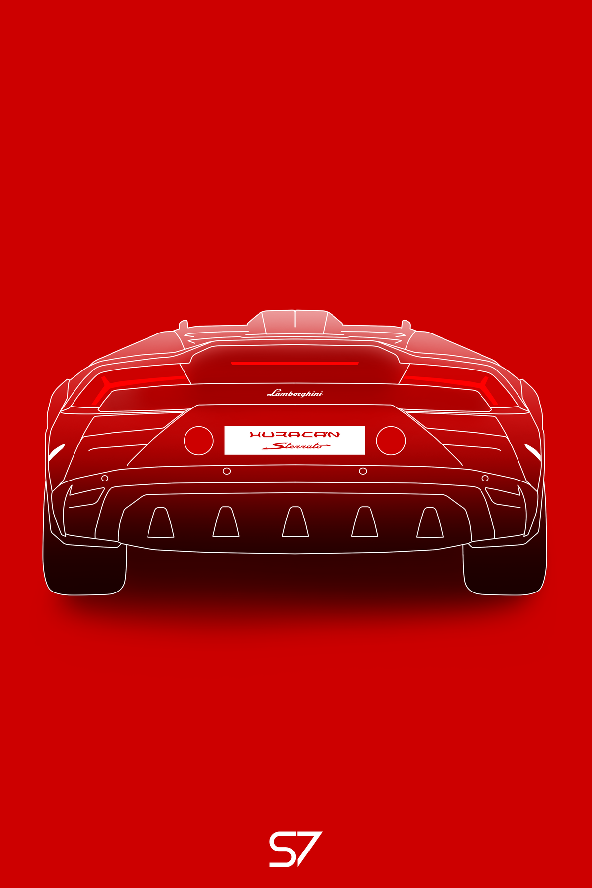 Lamborghini Huracan Sterrato Poster