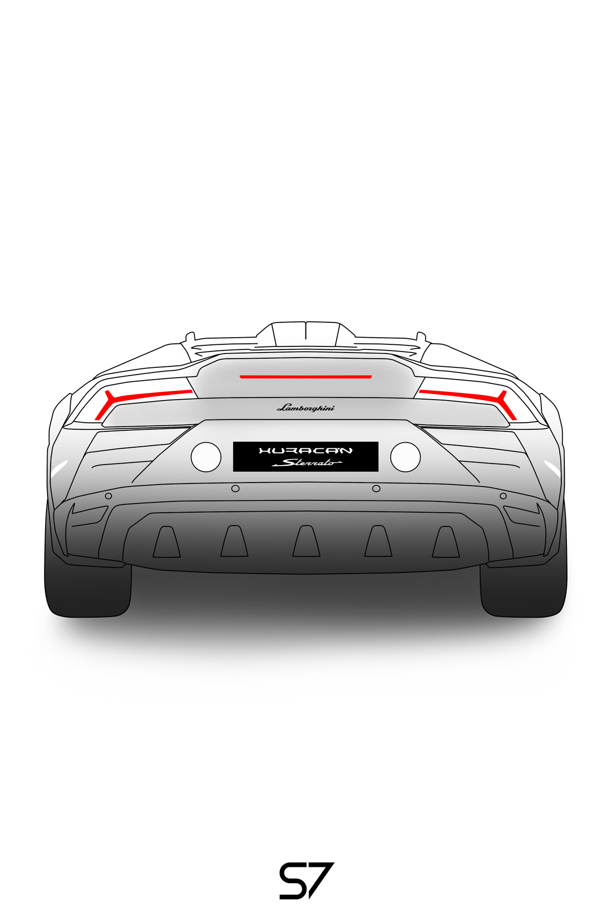 Lamborghini Huracan Sterrato Poster